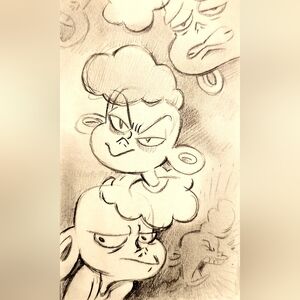 SU "Lars Sketches" Sticky Note - Raven M